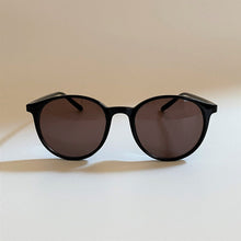画像をギャラリービューアに読み込む, 5045 BLACK SUNGLASSES/BROWNレンズ|chachow eyewear(チャコールアイウェア)