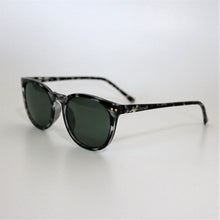 画像をギャラリービューアに読み込む, 670 BLACK DEMI/GREENレンズ|chachow eyewear(チャコールアイウェア)