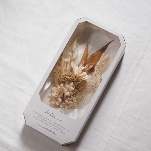 botanico dried flower box (beige系)｜botanico（ボタニコ）