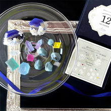 画像をギャラリービューアに読み込む, 12月のこうぶつヲカシ-誕生石LapisLazuli&Turquoise-(琥珀糖)|ハラペコラボ