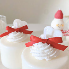 画像をギャラリービューアに読み込む, mini ribbon cake candle|pluscandy(プラスキャンディ)