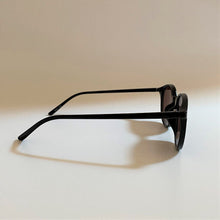 画像をギャラリービューアに読み込む, 5045 BLACK SUNGLASSES/BROWNレンズ|chachow eyewear(チャコールアイウェア)