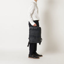 画像をギャラリービューアに読み込む, 防水レザー スリムビジネスリュック|leather laboratory( レザーラボラトリー)