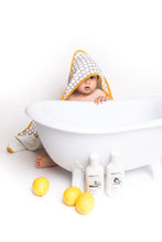 画像をギャラリービューアに読み込む, ブロックプリント フードタオル【エラワン/ ERAWAN】|Malabar Baby(マラバーベイビー )