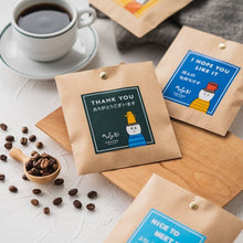 画像をギャラリービューアに読み込む, プチギフト メッセージが選べるドリップコーヒー1P|musubi select(ムスビセレクト)