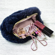 画像をギャラリービューアに読み込む, ムートンがま口 シェルタイプ|NOBLE mouton&interor(ノーブル ムートンアンドインテリア)