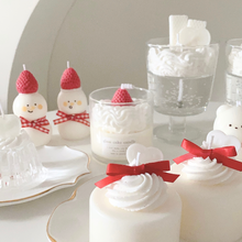 画像をギャラリービューアに読み込む, mini ribbon cake candle|pluscandy(プラスキャンディ)