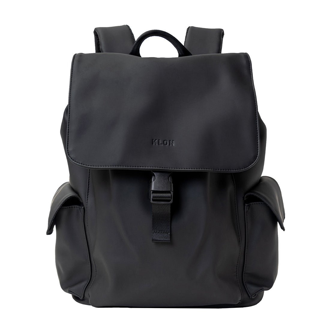 KLON MATTE COATED RUCK SACK-TRA BLACK｜KLON（クローン