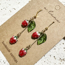 画像をギャラリービューアに読み込む, いちごピアス/イヤリング|a.line(エーライン)