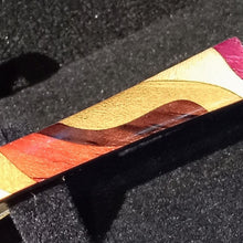 画像をギャラリービューアに読み込む, ネクタイピン 白|曲寄木 JuJu(マガリヨセギ ジュジュ)