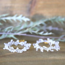 画像をギャラリービューアに読み込む, crown of baby's breath -white-(ピアス/イヤリング)|FT2 works(エフティーツーワークス)