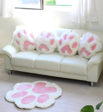 画像をギャラリービューアに読み込む, ムートン肉球クッション|NOBLE mouton&interor(ノーブル ムートンアンドインテリア)