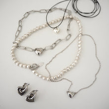 画像をギャラリービューアに読み込む, Chunky heart pierce silver ピアス イヤリング | LUNACHIC(ルナシック)