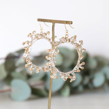 画像をギャラリービューアに読み込む, crown of baby's breath -gold-(ピアス/イヤリング)|FT2 works(エフティーツーワークス)