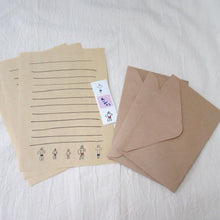 画像をギャラリービューアに読み込む, レターセット|KISEN(キセン)