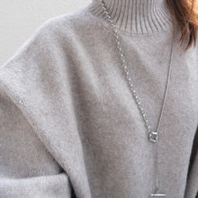 画像をギャラリービューアに読み込む, ステンレス3WAYマンテルロングネックレス|HOTARU(ホタル)