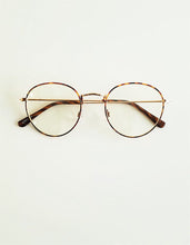 画像をギャラリービューアに読み込む, CT017 べっ甲フレームクリアレンズ|chachow eyewear(チャコールアイウェア)