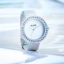 画像をギャラリービューアに読み込む, KLON ENGRAVE TIME -SILVER MESH- 33mm|KLON(クローン)