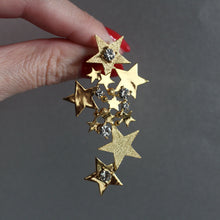 画像をギャラリービューアに読み込む, アシンメトリー星ピアス|Novedad.(ノベダ)