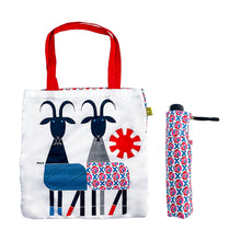 画像をギャラリービューアに読み込む, 〈KASAKABAN〉折り畳み傘Xバック / ゴート|KASANOWA( カサノワ)