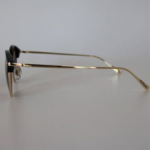 画像をギャラリービューアに読み込む, 7012 ブラック・ゴールドSunglasses/ スモークハーフレンズ|chachow eyewear(チャコールアイウェア)