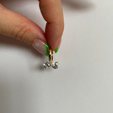 画像をギャラリービューアに読み込む, リボンワンタッチフープピアス|Novedad.(ノベダ)