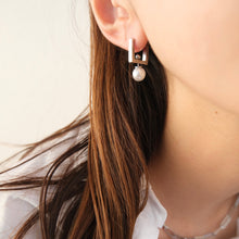 画像をギャラリービューアに読み込む, 316L 4WAYパールスクエアピアス|HOTARU(ホタル)