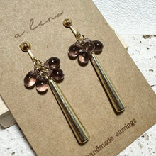 画像をギャラリービューアに読み込む, チェコビーズピアス/イヤリング|a.line(エーライン)