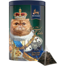 画像をギャラリービューアに読み込む, RICHARD(リチャード)ザ・ロイヤル・キャッツ(ペルシャ猫) 缶入り セイロン紅茶34g|FREA(フレア)