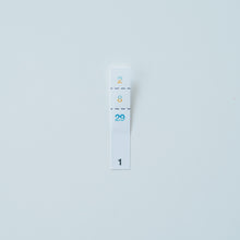 画像をギャラリービューアに読み込む, ミシン目2本入り紙ふせん(30日用)|エビングハウスフセン