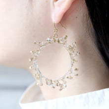 画像をギャラリービューアに読み込む, crown of baby's breath -gold-(ピアス/イヤリング)|FT2 works(エフティーツーワークス)