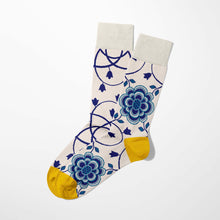 画像をギャラリービューアに読み込む, アズレージョ柄ソックス_Camellia|ポルトッカ