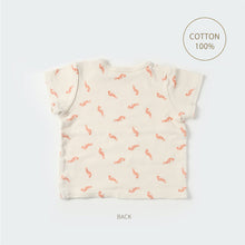 画像をギャラリービューアに読み込む, Shrimp T-shirt (pink) |minima arca(ミニマアルカ)