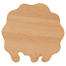 画像をギャラリービューアに読み込む, 猫雑貨・木製プレート&コースター【ねこまみれ メルティ白】|Ten&O Art+Craft(テンアンドオー アートクラフト)