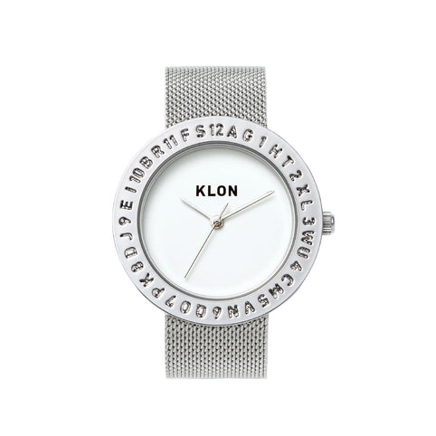 KLON KLON ENGRAVE TIME -SILVER MESH- 40mm｜KLON（クローン）