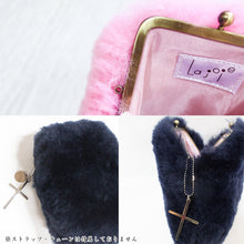 画像をギャラリービューアに読み込む, ムートンがま口 スクエアタイプ|NOBLE mouton&interor(ノーブル ムートンアンドインテリア)