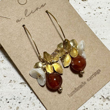 画像をギャラリービューアに読み込む, メタルフラワーピアス/イヤリング|a.line(エーライン)