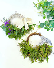 画像をギャラリービューアに読み込む, グリーンハーブのリース|atelier violetta(アトリエ ヴィオレッタ)