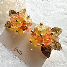 画像をギャラリービューアに読み込む, (ラスター)金木犀のイヤリング/ピアス|Apila(アピラ)