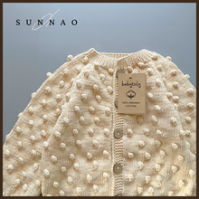 画像をギャラリービューアに読み込む, Babytoly - Popcorn Cardigan(トルコ)|Sunnao(サンナオ)