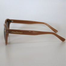 画像をギャラリービューアに読み込む, 5025 ベージュ SUNGLASSES/SMOKE PINKレンズ|chachow eyewear(チャコールアイウェア)