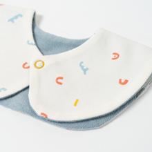 画像をギャラリービューアに読み込む, Colorful logo 4way bib|minima arca(ミニマアルカ)