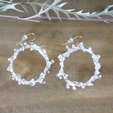 画像をギャラリービューアに読み込む, crown of baby's breath -white-(ピアス/イヤリング)|FT2 works(エフティーツーワークス)