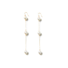 画像をギャラリービューアに読み込む, K10 3dot アコヤパールピアス|mi luna(ミルーナ)