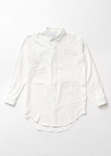 画像をギャラリービューアに読み込む, Round pockets Shirt / WHT|dodot.(ドドット)