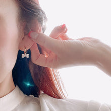 画像をギャラリービューアに読み込む, リボンワンタッチフープピアス|Novedad.(ノベダ)