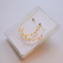 画像をギャラリービューアに読み込む, 金木犀とオパールのピアス|s.o.f.i. (ソフィー)