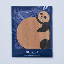画像をギャラリービューアに読み込む, どうぶつの木製プレート&コースター【ぱんだ】|Ten&O Art+Craft(テンアンドオー アートクラフト)