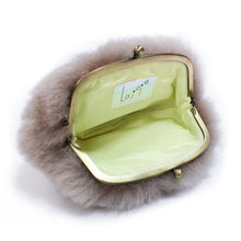 画像をギャラリービューアに読み込む, ムートンがま口 シェルタイプ|NOBLE mouton&interor(ノーブル ムートンアンドインテリア)