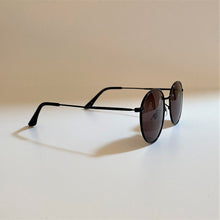 画像をギャラリービューアに読み込む, 3393 BLACKSUNGLASSES/ブラウンレンズ|chachow eyewear(チャコールアイウェア)